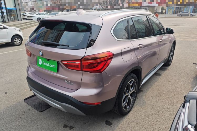 Used BMW X1 2018 sDrive18Li Luxury Model Rear Right 45 Deg