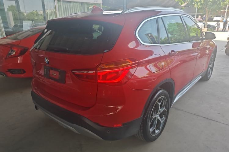 Used BMW X1 2018 sDrive18Li Luxury Model Rear Right 45 Deg