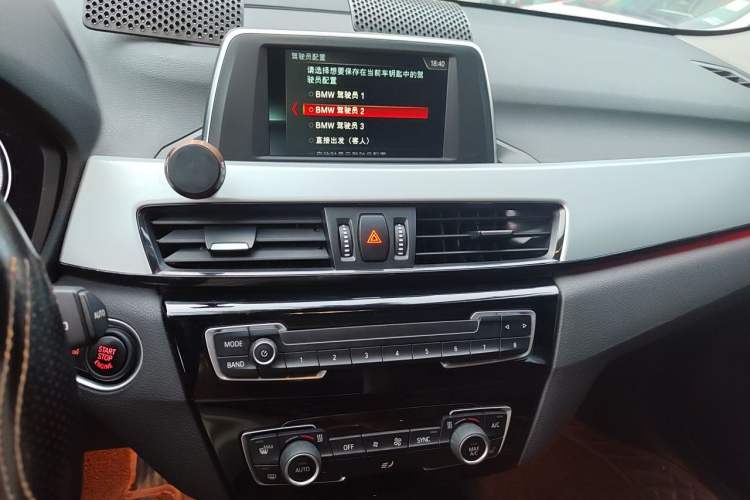 Used BMW X1 2018 sDrive20Li Leading Model Audio And AC Panel