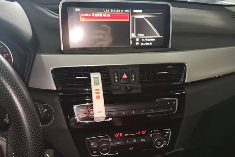 Used BMW X1 2018 sDrive20Li Leading Model Audio And AC Panel