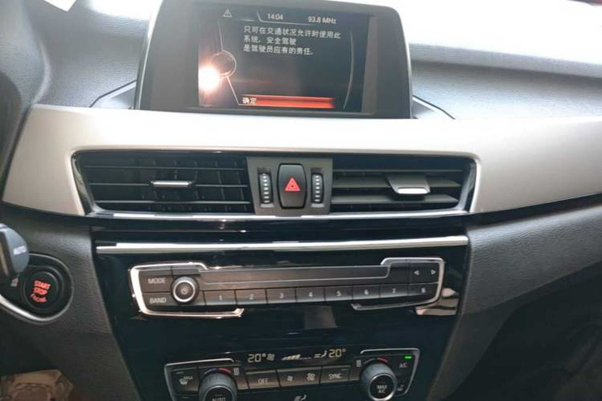 Used BMW X1 2018 sDrive20Li Leading Model Audio And AC Panel