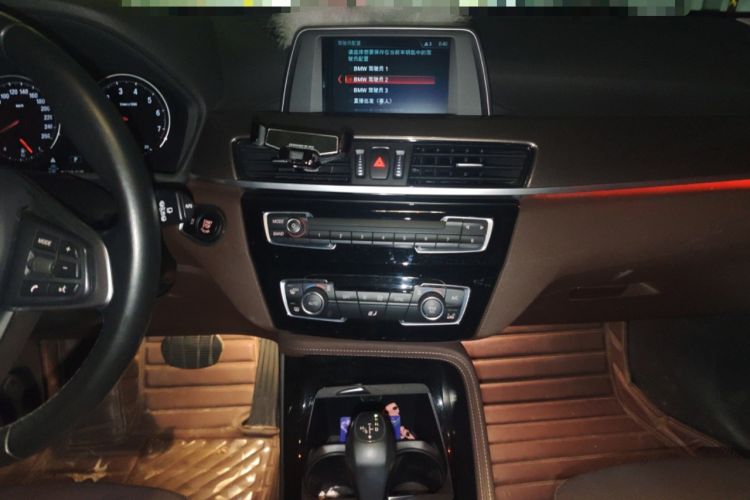 Used BMW X1 2018 sDrive18Li Luxury Model Audio And AC Panel