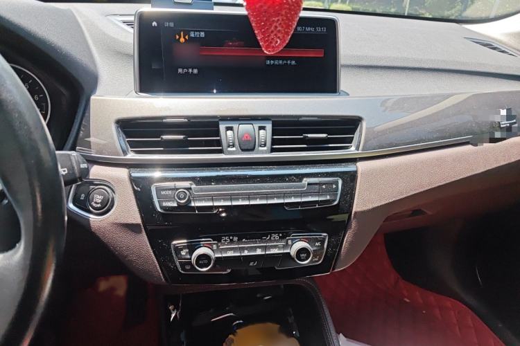 Used BMW X1 2018 sDrive18Li Luxury Model Audio And AC Panel