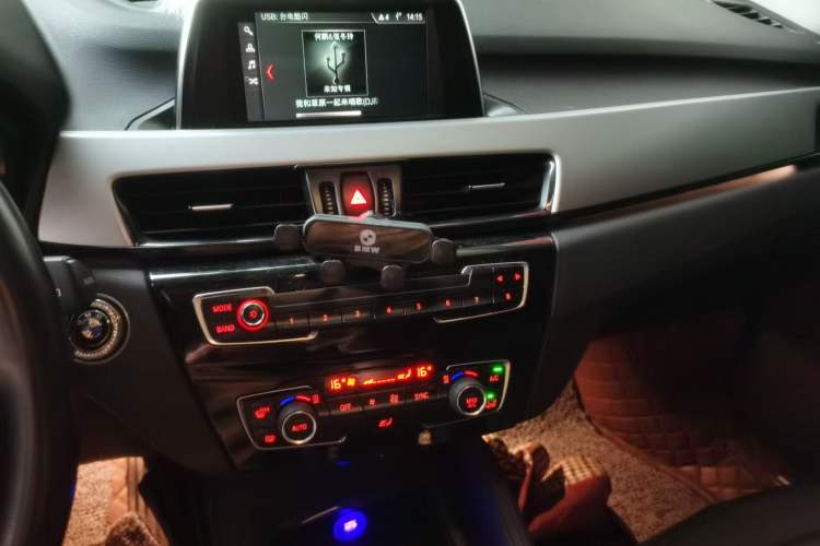 Used BMW X1 2018 sDrive18Li Fashion Model Audio And AC Panel