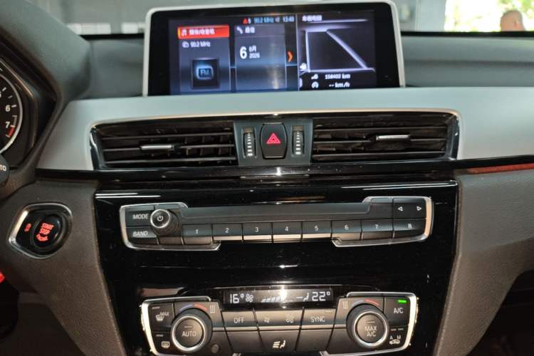 Used BMW X1 2018 sDrive18Li Fashion Model Audio And AC Panel