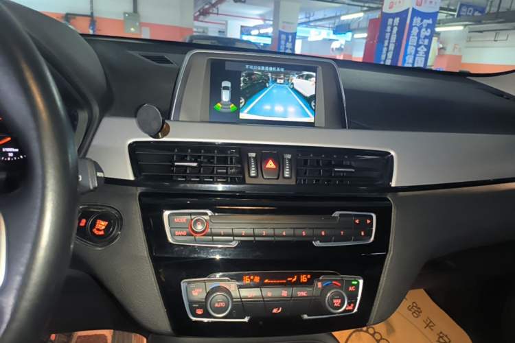 Used BMW X1 2018 sDrive20Li Leading Model Audio And AC Panel