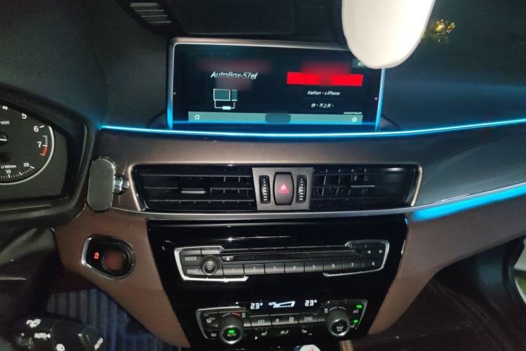 Used BMW X1 2018 xDrive20Li Luxury Edition Audio And AC Panel