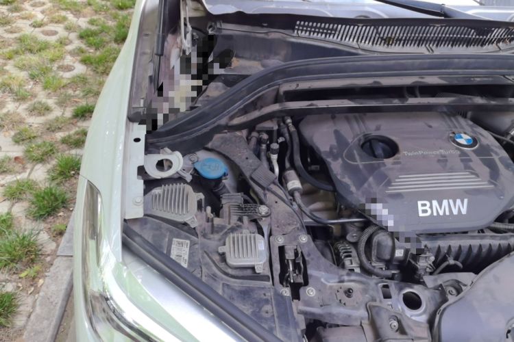 Used BMW X1 2018 sDrive18Li Luxury Model Engine Bay Right
