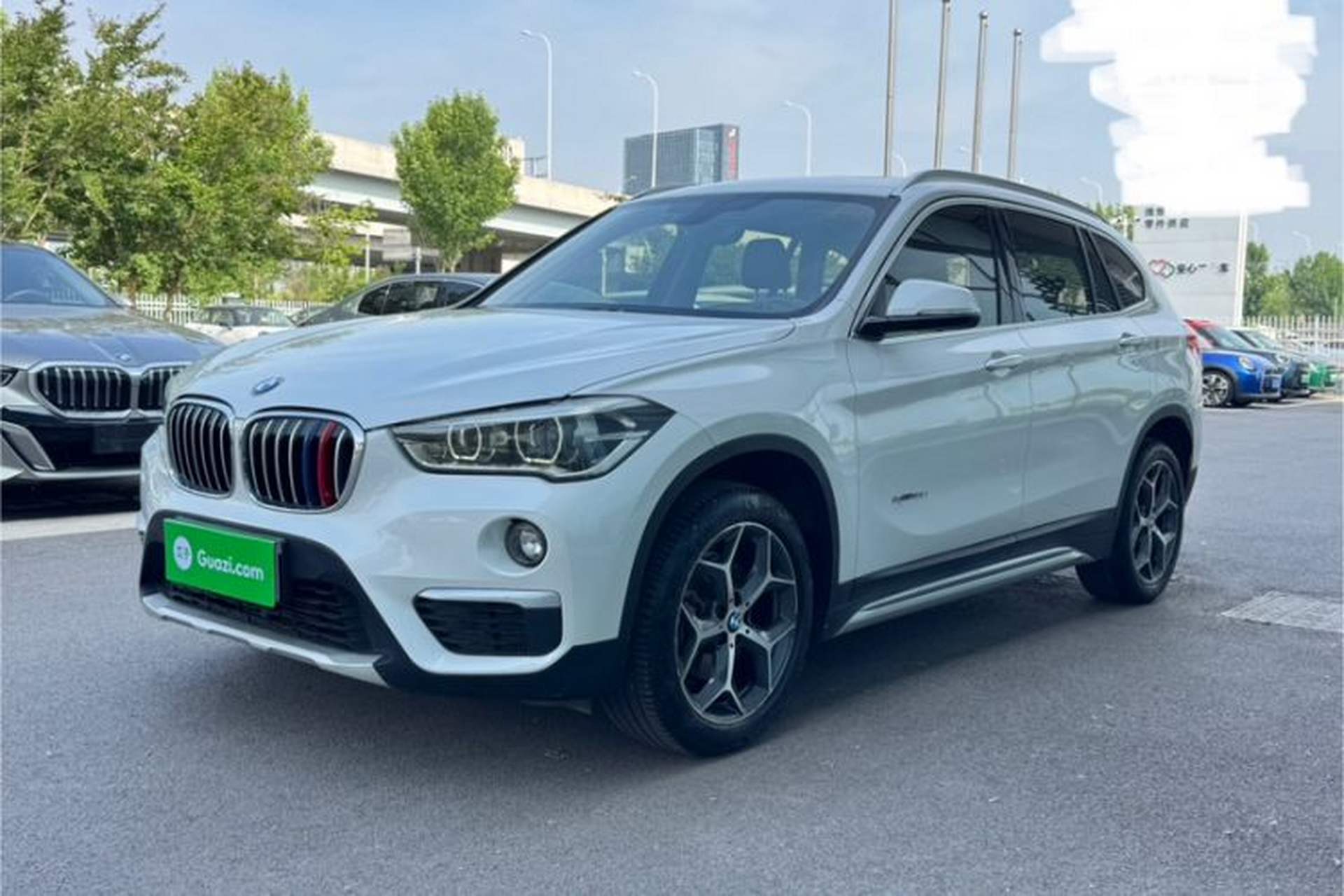 Used BMW X1 2018 sDrive18Li Luxury Model Front Left 45 Deg