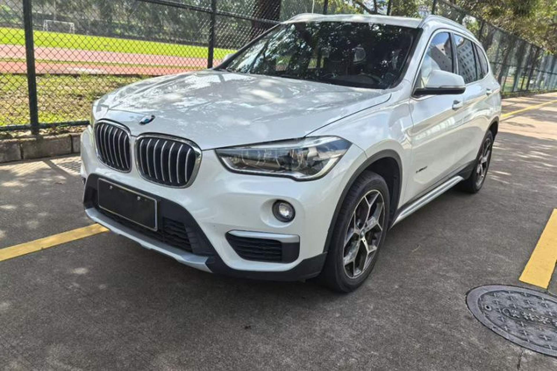 Used BMW X1 2018 sDrive18Li Luxury Model Front Left 45 Deg