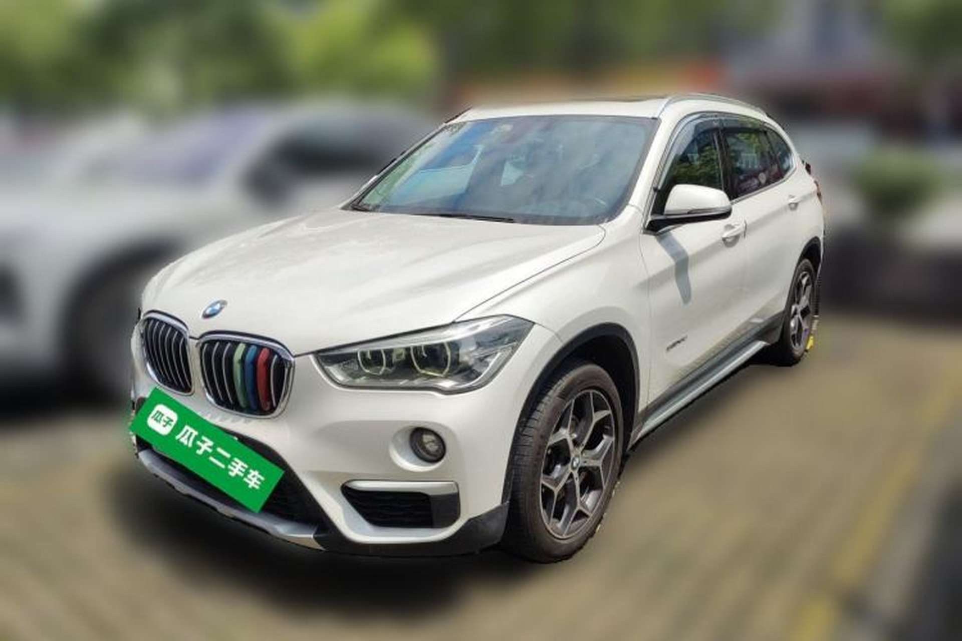 Used BMW X1 2018 sDrive18Li Luxury Model Front Left 45 Deg