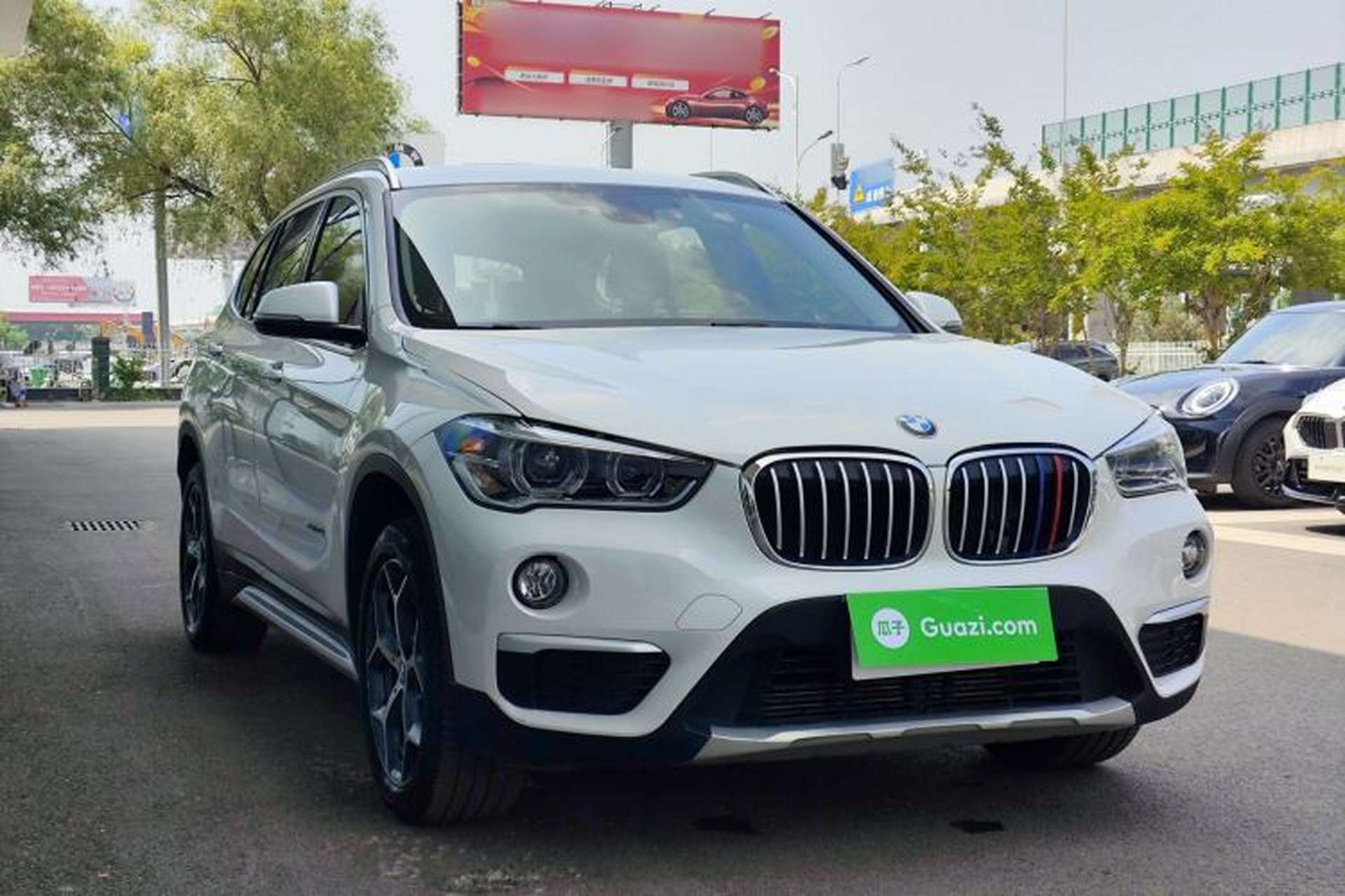 Used BMW X1 2018 sDrive18Li Luxury Model Front Right 45 Deg