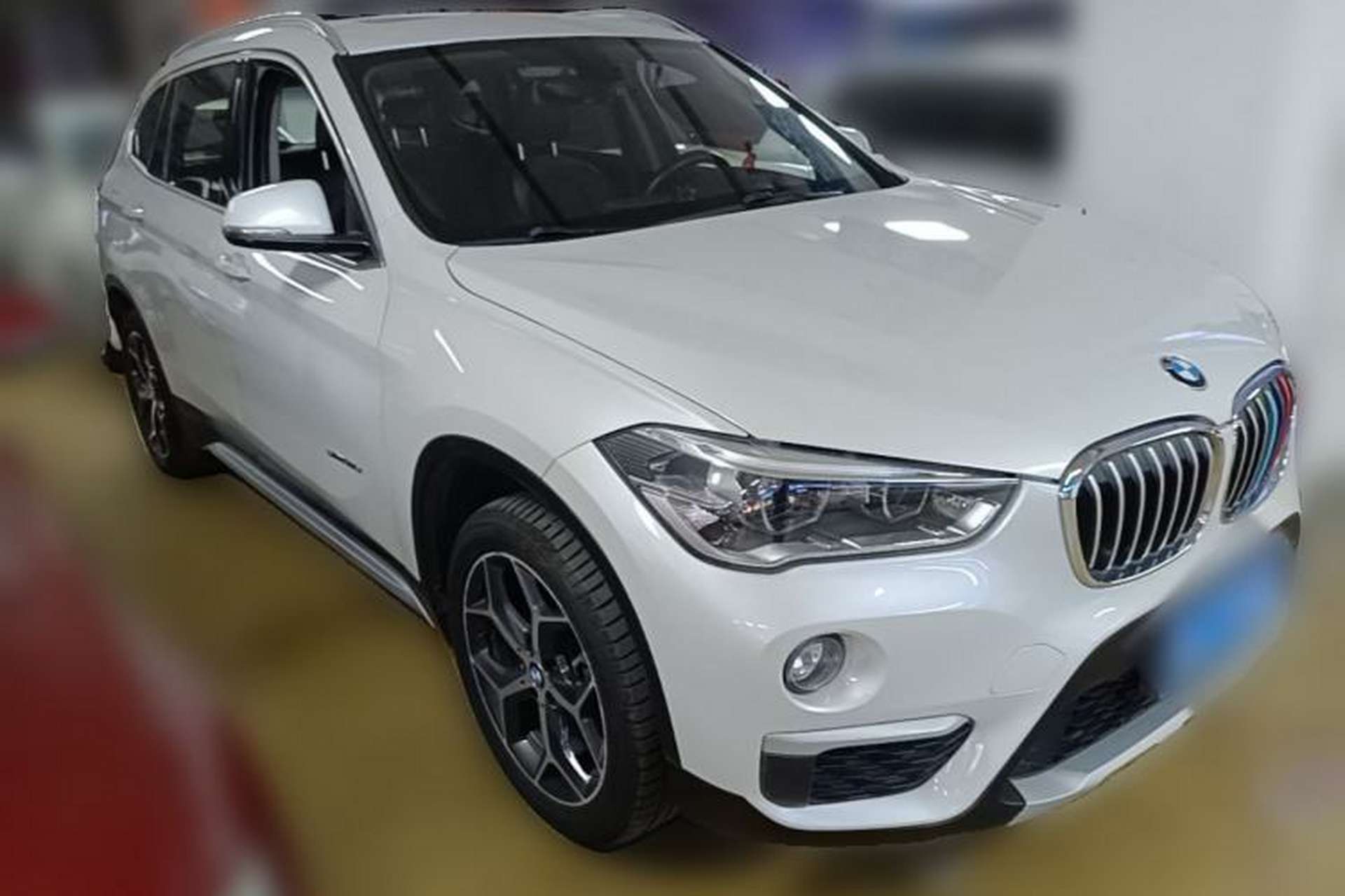 Used BMW X1 2018 sDrive18Li Luxury Model Front Right 45 Deg