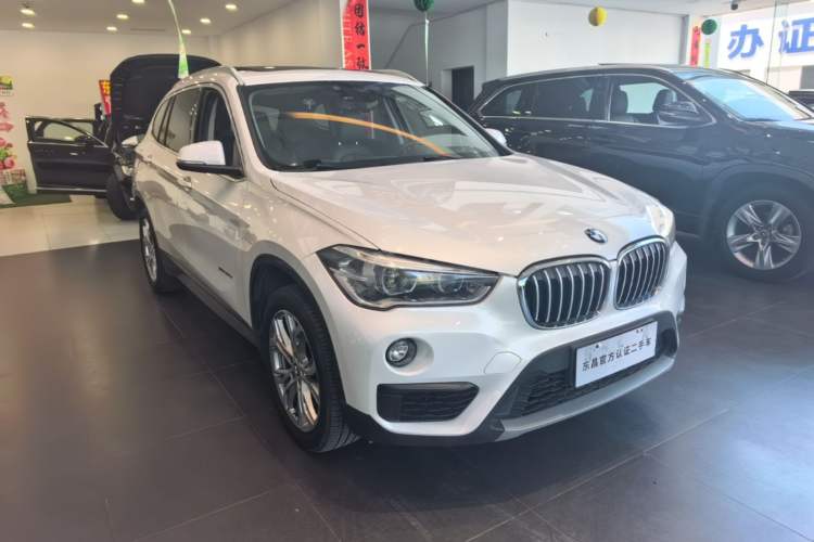 Used BMW X1 2018 sDrive20Li Leading Model Front Right 45 Deg