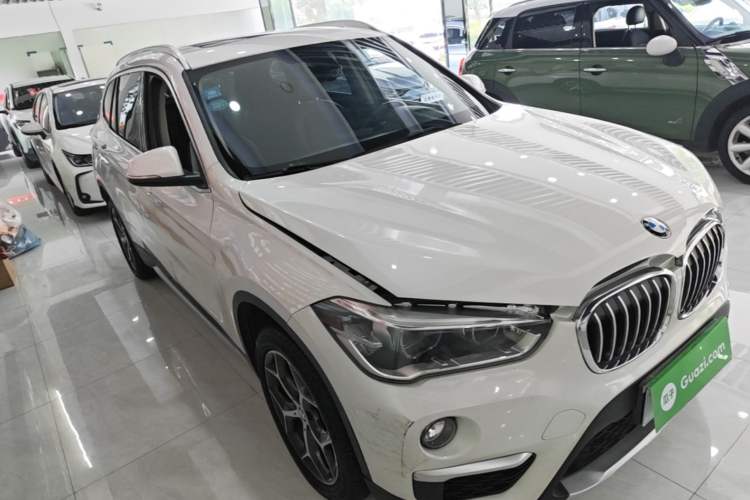 Used BMW X1 2018 sDrive18Li Luxury Model Front Right 45 Deg