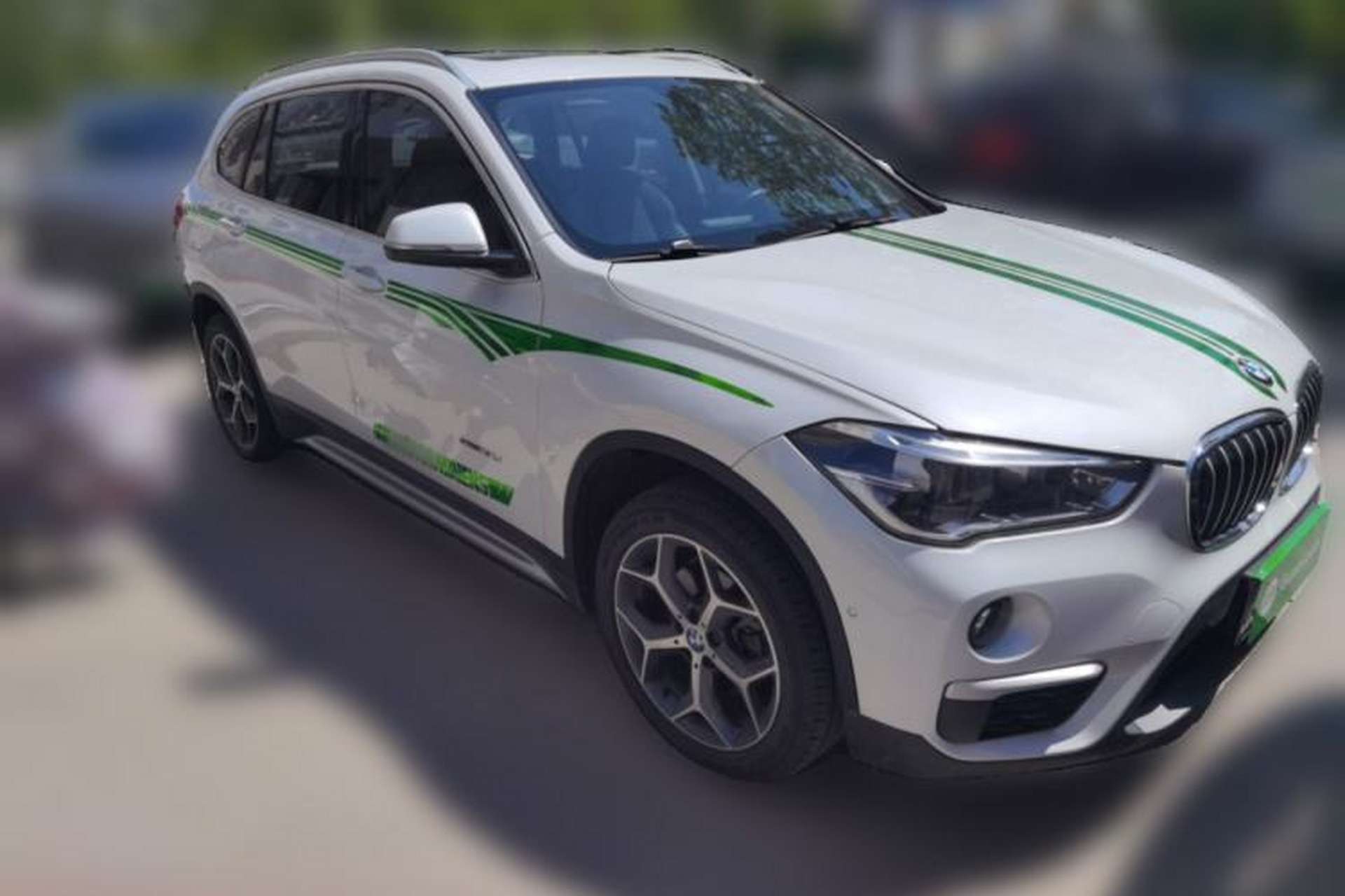 Used BMW X1 2018 sDrive18Li Luxury Model Front Right 45 Deg