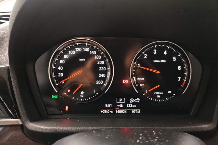 Used BMW X1 2018 sDrive18Li Luxury Model Instrument Cluster