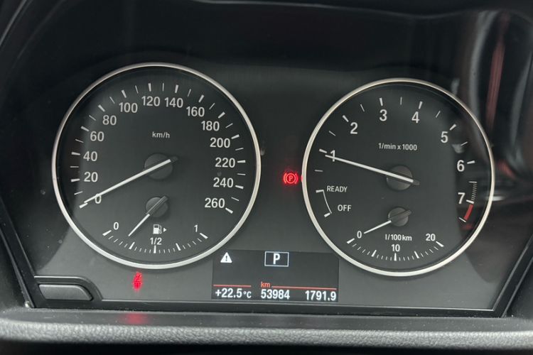 Used BMW X1 2018 sDrive18Li Luxury Model Odometer Close Up