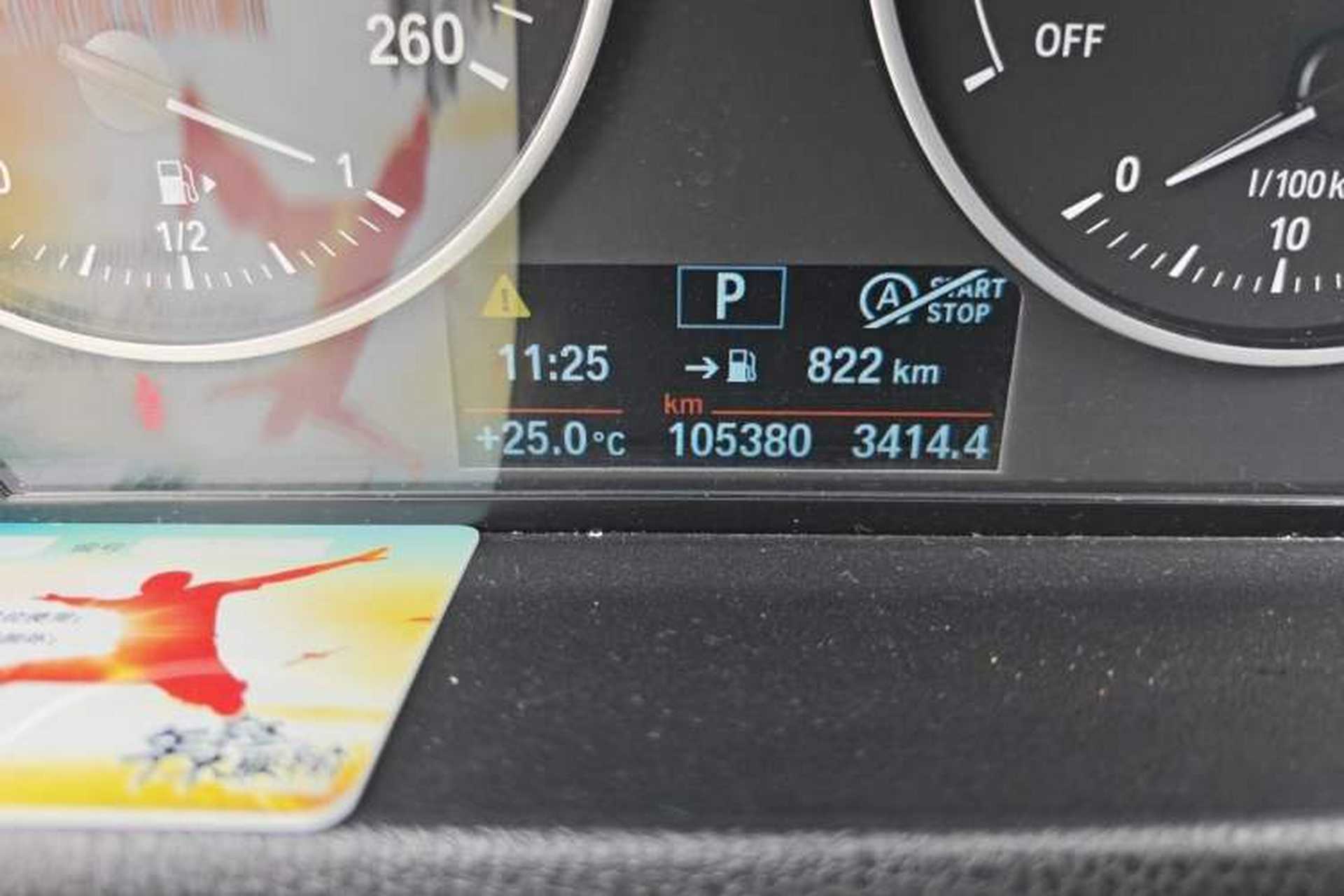 Used BMW X1 2018 sDrive18Li Fashion Model Odometer Close Up