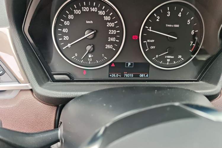 Used BMW X1 2018 xDrive20Li Luxury Edition Odometer Close Up