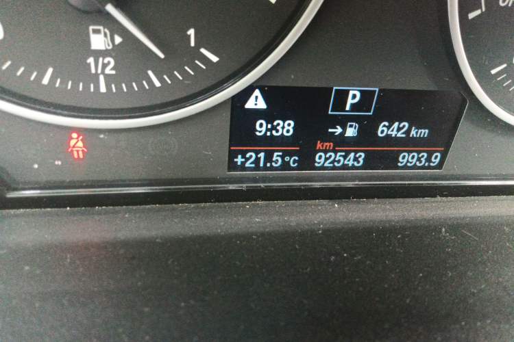 Used BMW X1 2018 xDrive20Li Luxury Edition Odometer Close Up