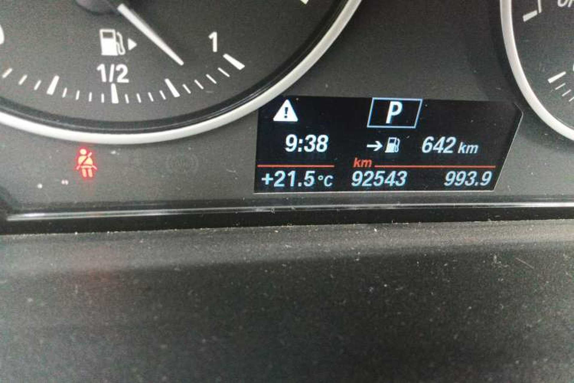 Used BMW X1 2018 xDrive20Li Luxury Edition Odometer Close Up