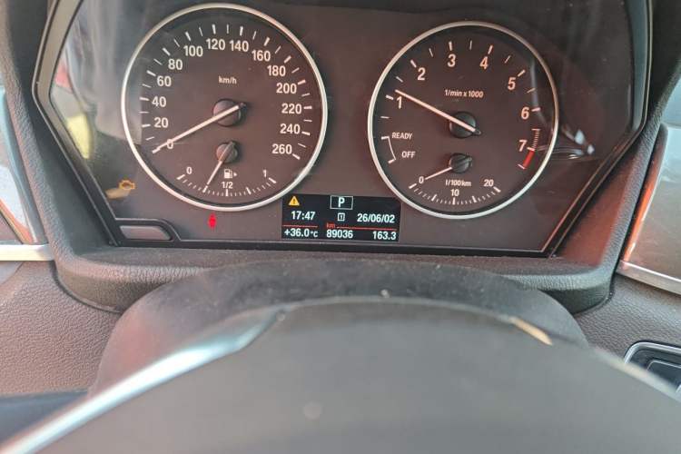 Used BMW X1 2018 xDrive20Li Luxury Edition Odometer Close Up