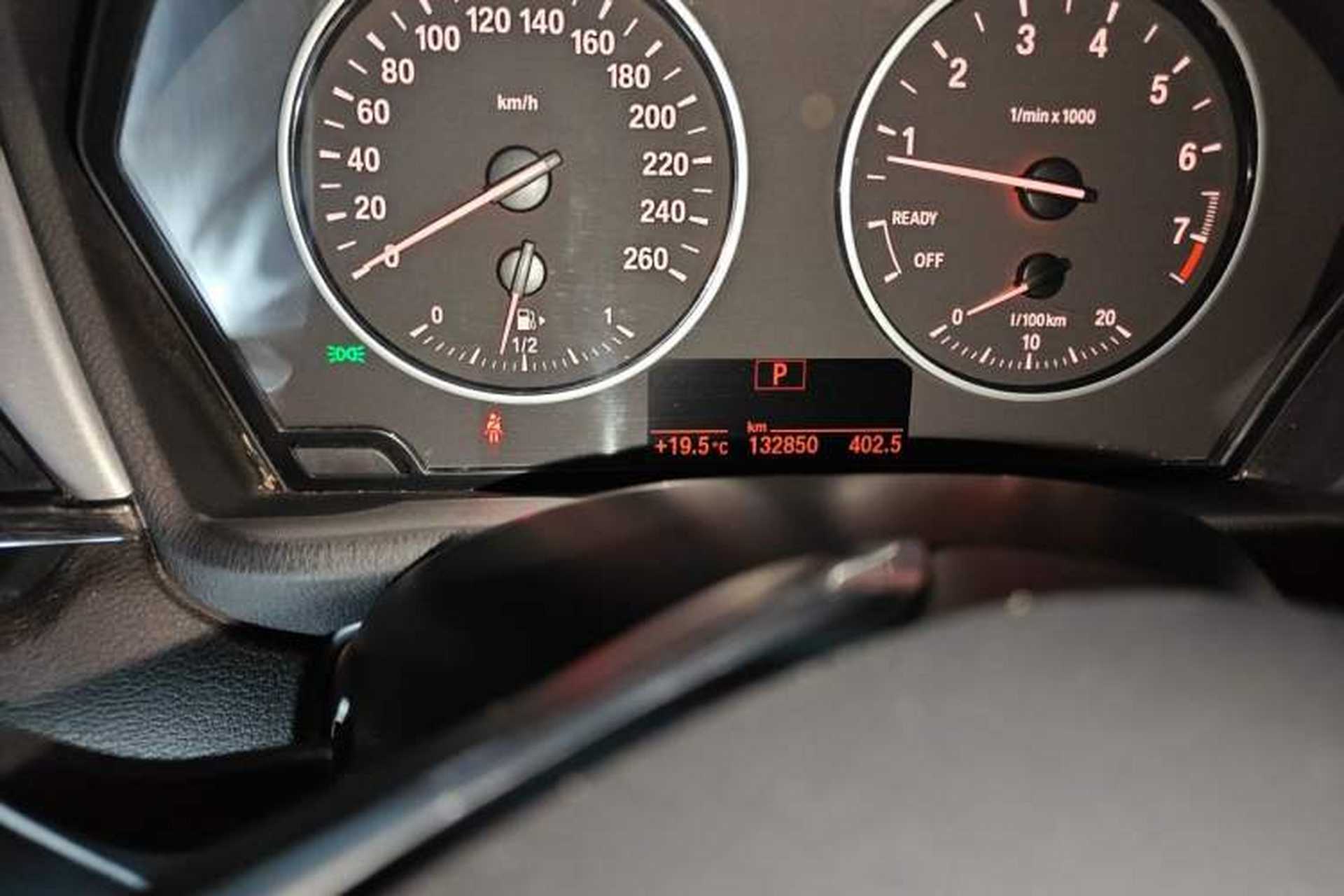 Used BMW X1 2018 sDrive20Li Leading Model Odometer Close Up