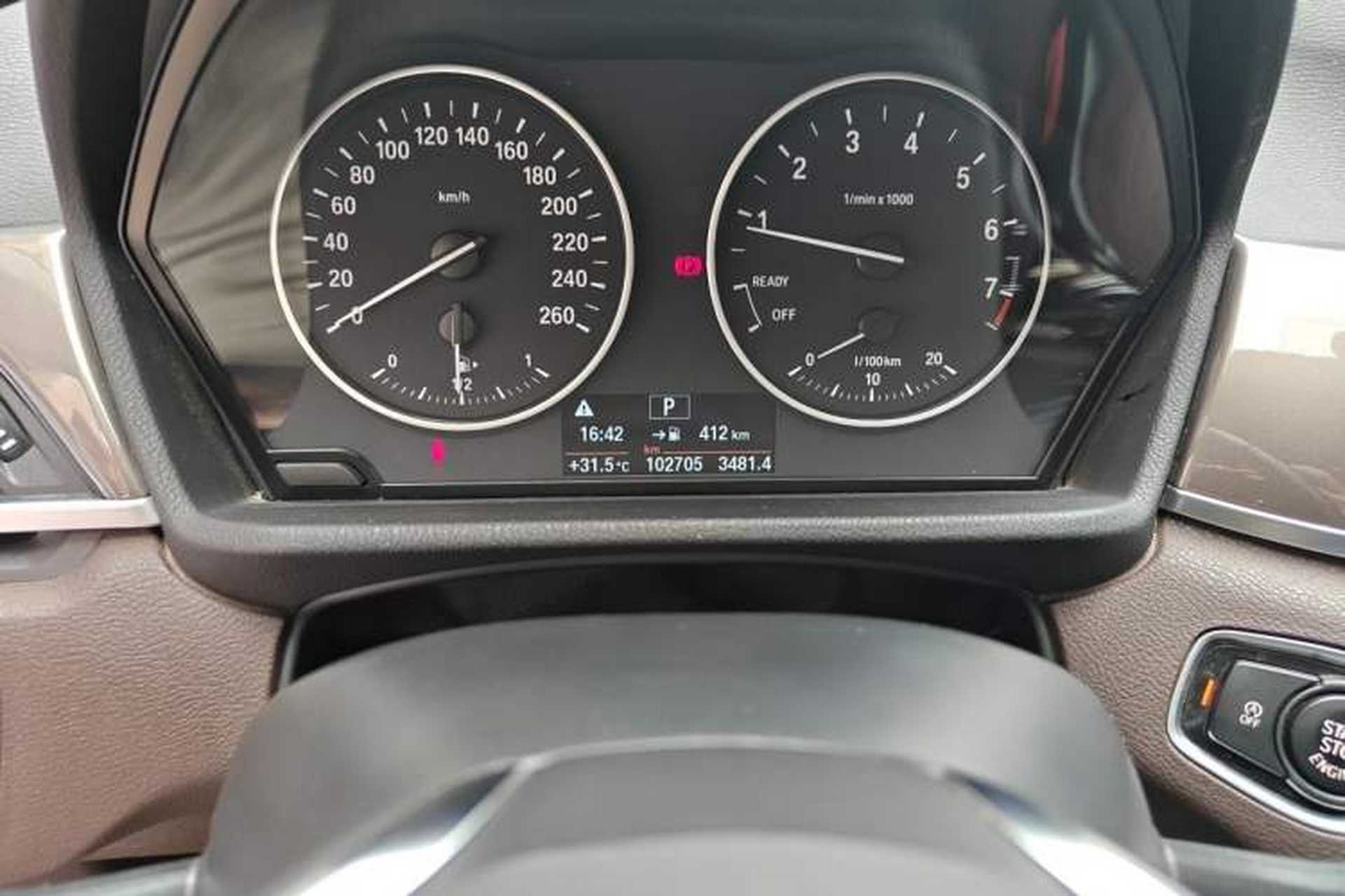 Used BMW X1 2018 xDrive20Li Luxury Edition Odometer Close Up