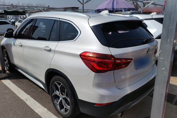 Used BMW X1 2018 sDrive18Li Luxury Model Rear Left 45 Deg