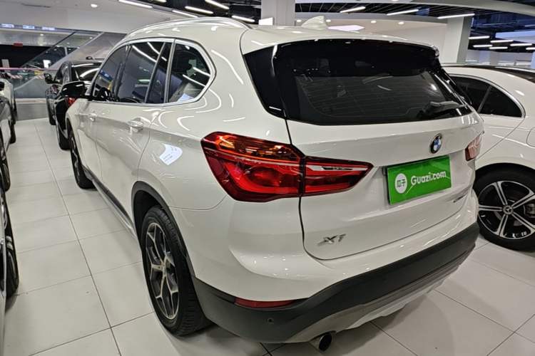 Used BMW X1 2018 sDrive18Li Luxury Model Rear Left 45 Deg