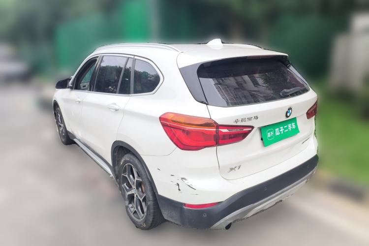 Used BMW X1 2018 sDrive18Li Luxury Model Rear Left 45 Deg