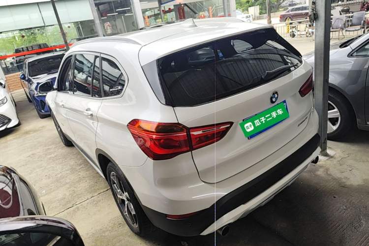 Used BMW X1 2018 sDrive18Li Luxury Model Rear Left 45 Deg