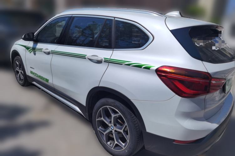 Used BMW X1 2018 sDrive18Li Luxury Model Rear Left 45 Deg