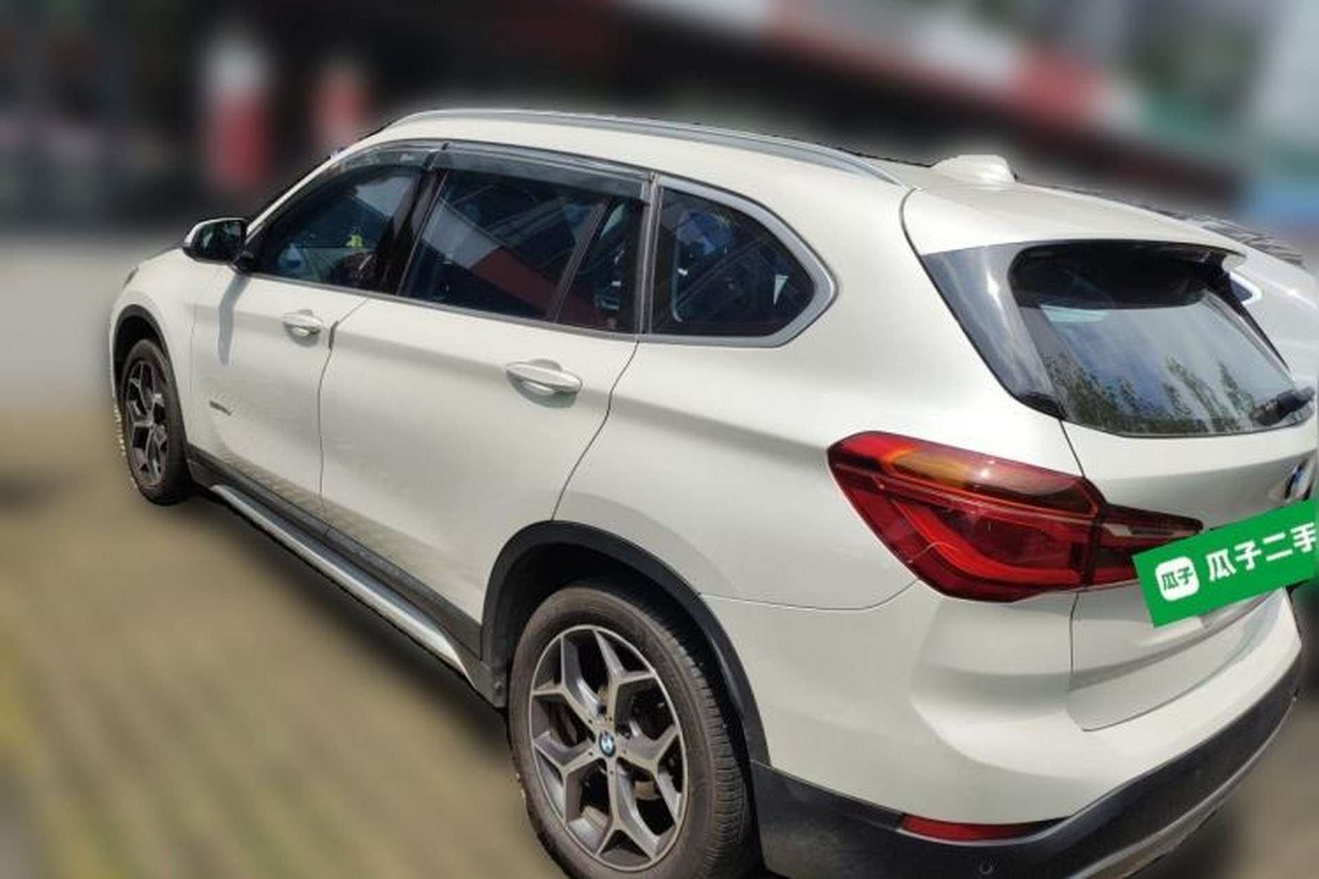 Used BMW X1 2018 sDrive18Li Luxury Model Rear Left 45 Deg