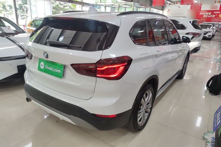 Used BMW X1 2018 sDrive18Li Luxury Model Rear Right 45 Deg