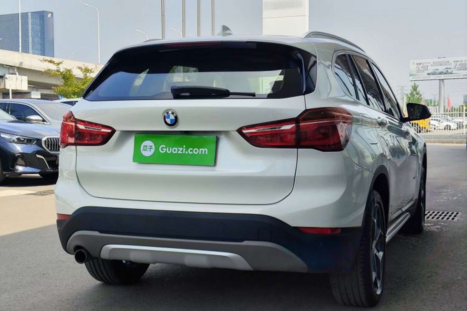 Used BMW X1 2018 sDrive18Li Luxury Model Rear Right 45 Deg