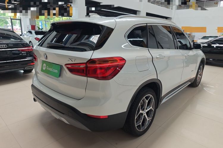 Used BMW X1 2018 sDrive18Li Luxury Model Rear Right 45 Deg