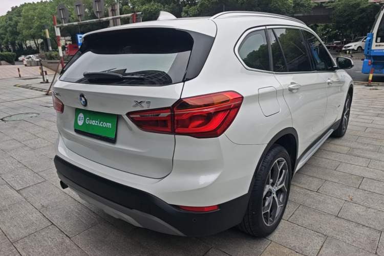 Used BMW X1 2018 sDrive18Li Luxury Model Rear Right 45 Deg