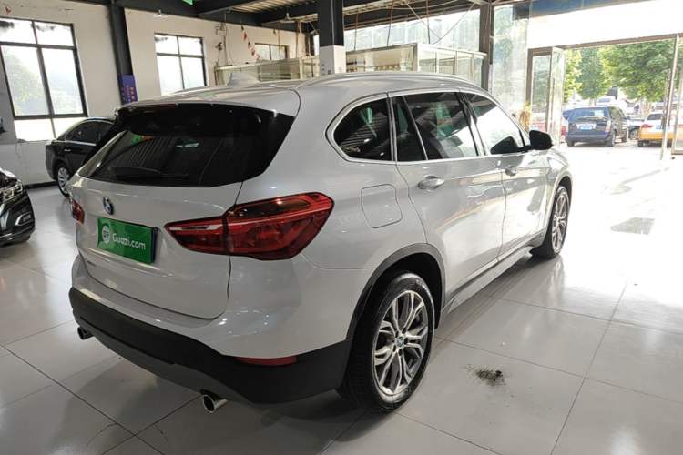 Used BMW X1 2018 sDrive20Li Leading Model Rear Right 45 Deg