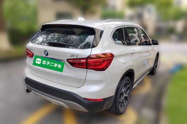Used BMW X1 2018 sDrive18Li Luxury Model Rear Right 45 Deg