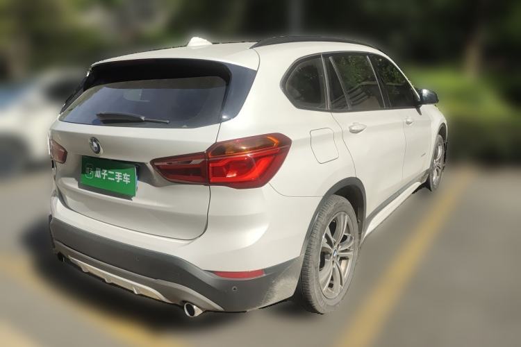 Used BMW X1 2018 sDrive18Li Luxury Model Rear Right 45 Deg