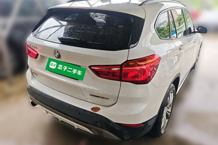 Used BMW X1 2018 sDrive18Li Luxury Model Rear Right 45 Deg