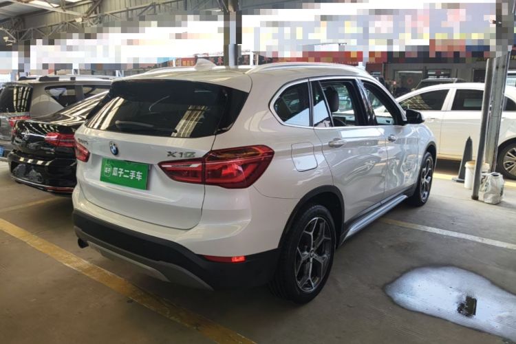 Used BMW X1 2018 sDrive18Li Luxury Model Rear Right 45 Deg