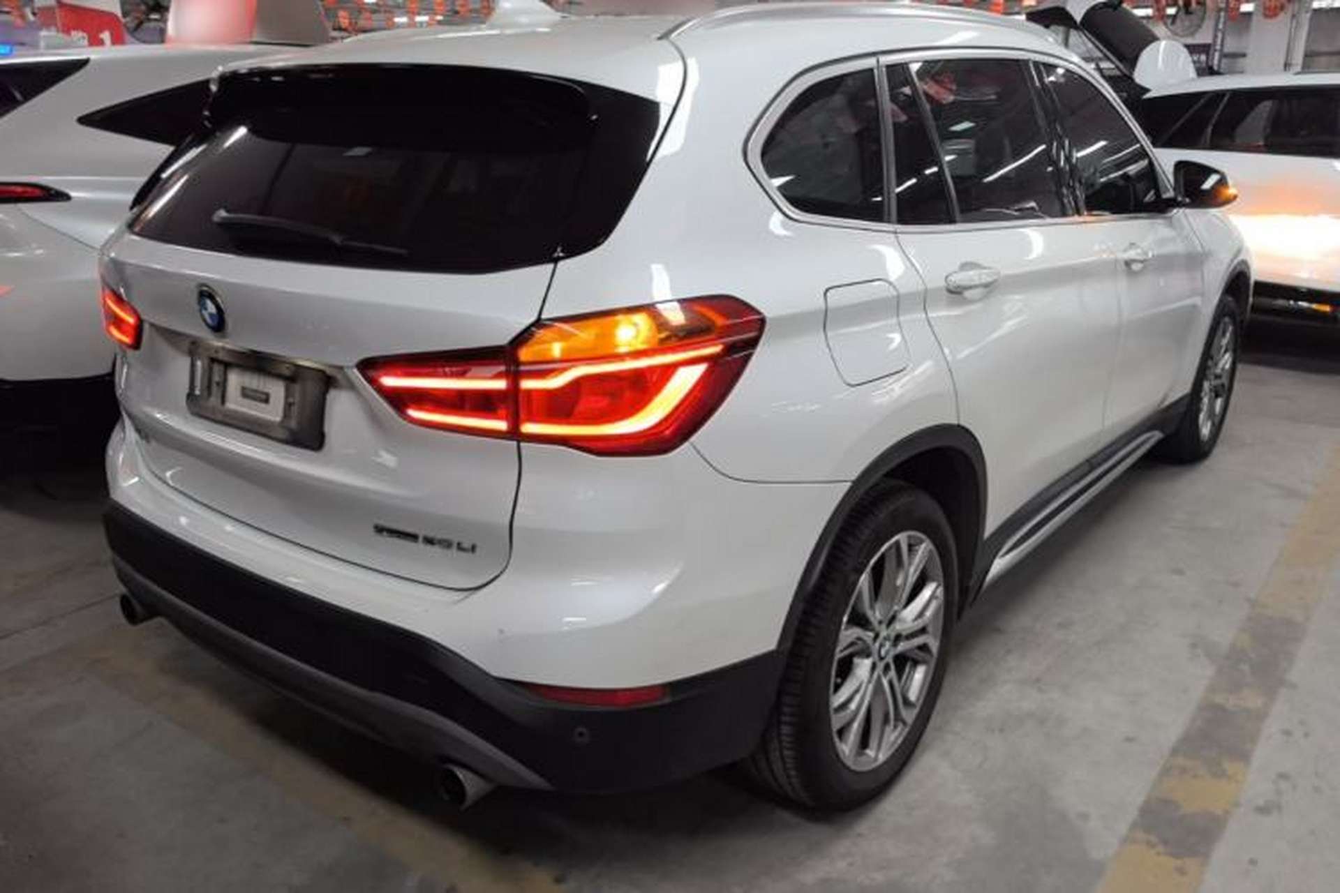 Used BMW X1 2018 sDrive20Li Leading Model Rear Right 45 Deg