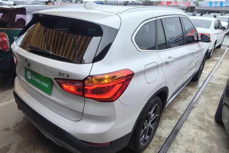 Used BMW X1 2018 sDrive18Li Luxury Model Rear Right 45 Deg