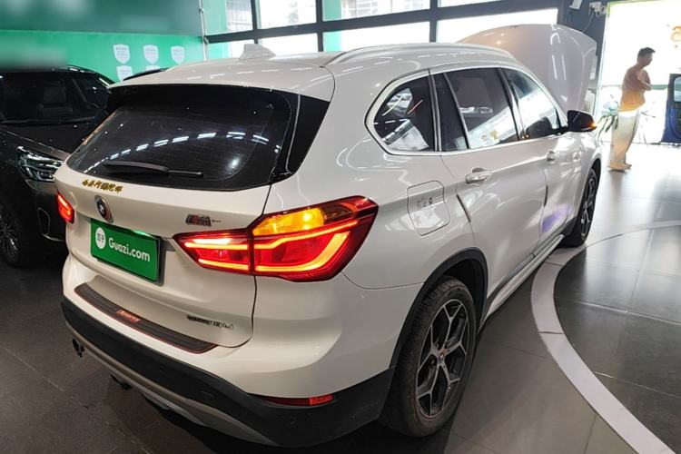 Used BMW X1 2018 sDrive18Li Luxury Model Rear Right 45 Deg