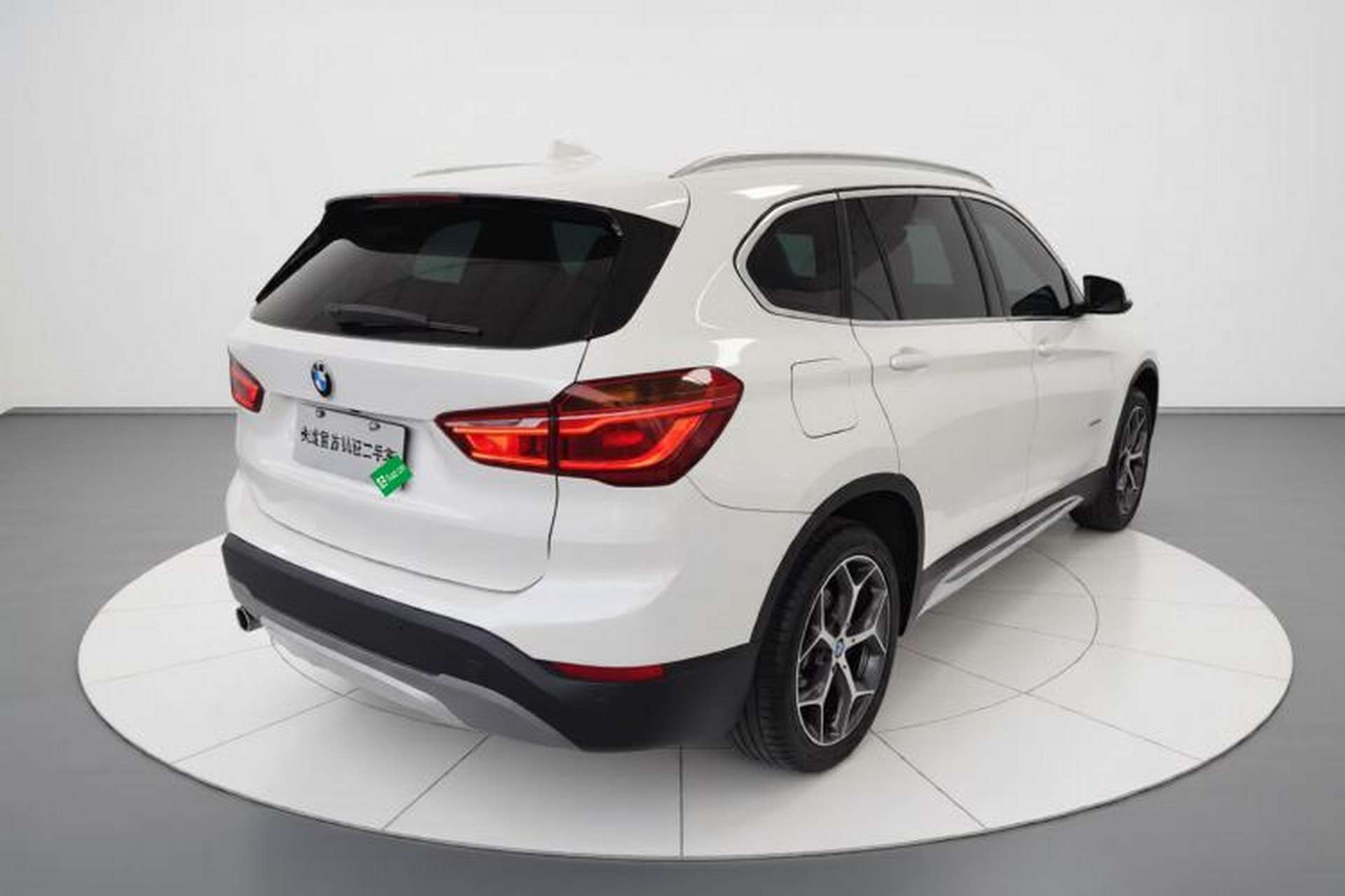 Used BMW X1 2018 sDrive18Li Luxury Model Rear Right 45 Deg
