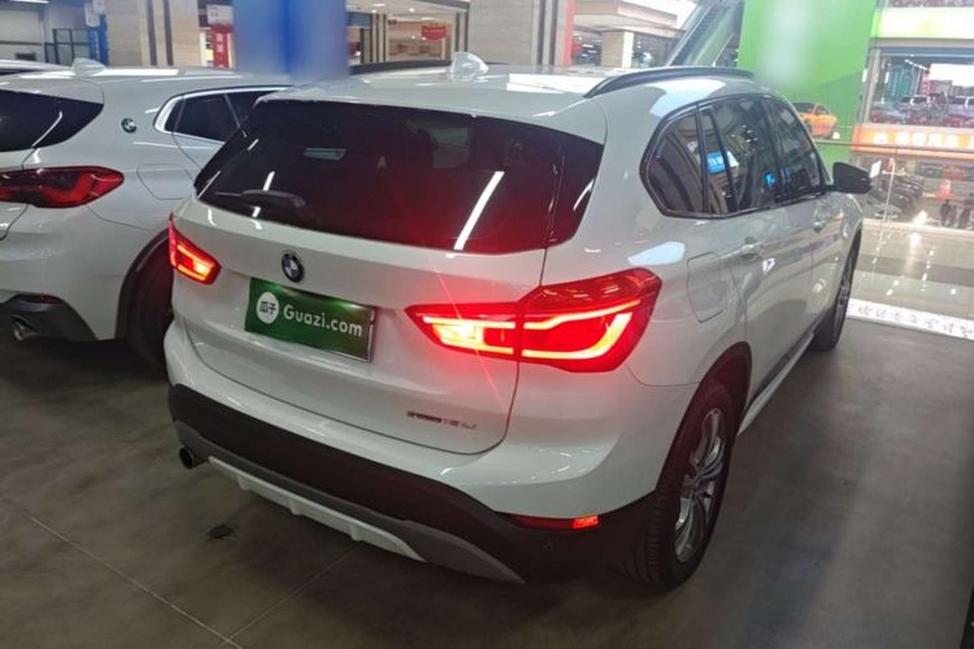 Used BMW X1 2018 sDrive18Li Luxury Model Rear Right 45 Deg