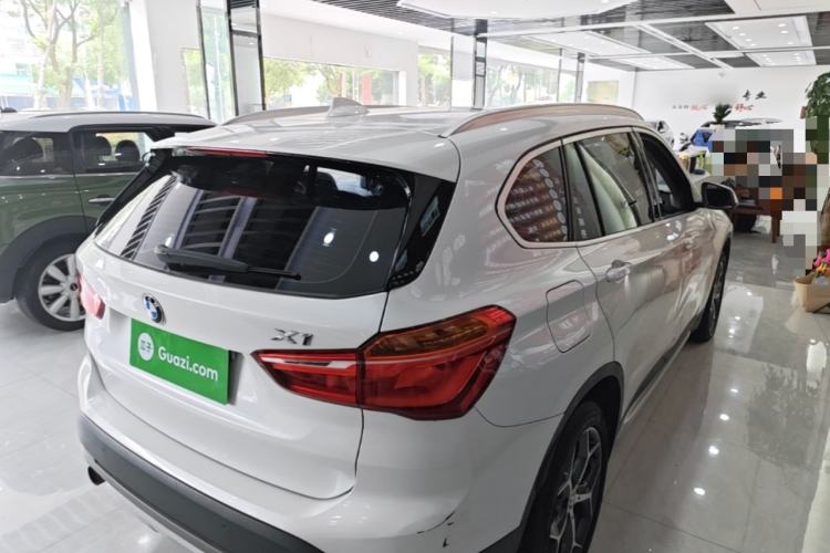 Used BMW X1 2018 sDrive18Li Luxury Model Rear Right 45 Deg